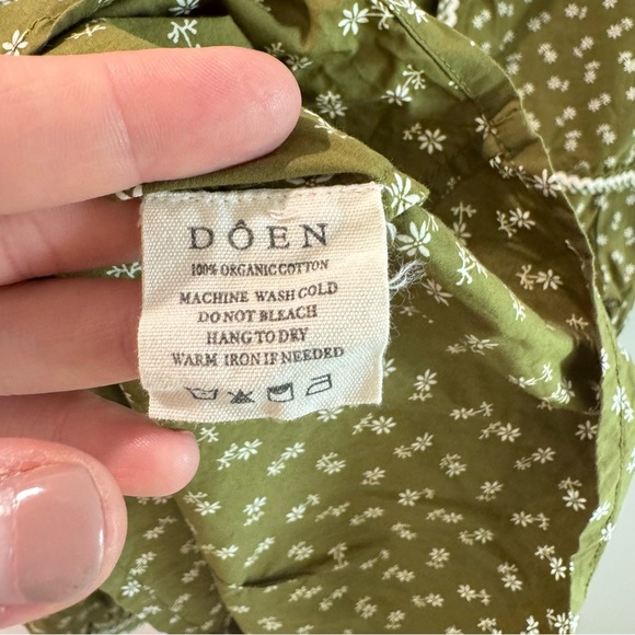 Doen 100% Organic Cotton Renoir Top in Cypress Calico XXL - Picture 9 of 9